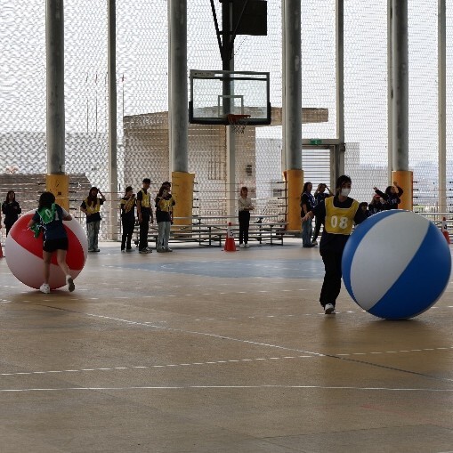 實踐大學68週年校慶系列活動熱鬧揭序幕 滾大球競賽展現團隊合作與SEL學習成果