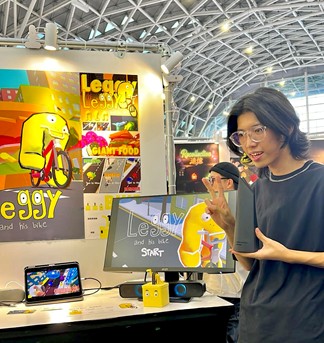 獲獎陳冠廷同學與作品合照