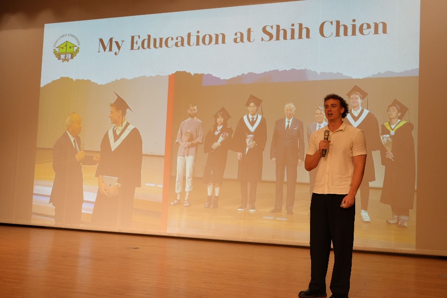 獎學金生歐勇浪分享在臺學習華語經驗