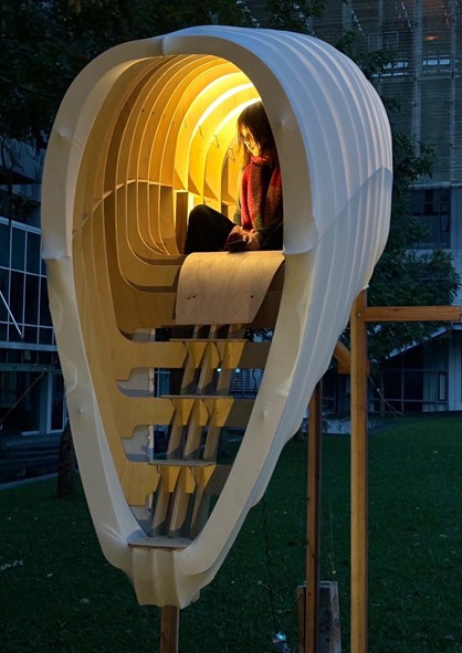 《牆上的空與間》建築設計學系賴頫