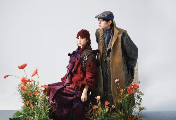 服裝設計類金獎的作品《To Grandma》